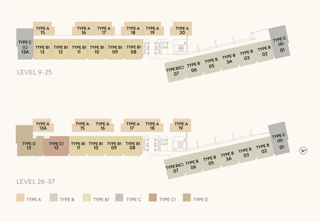 crown penang floor plan